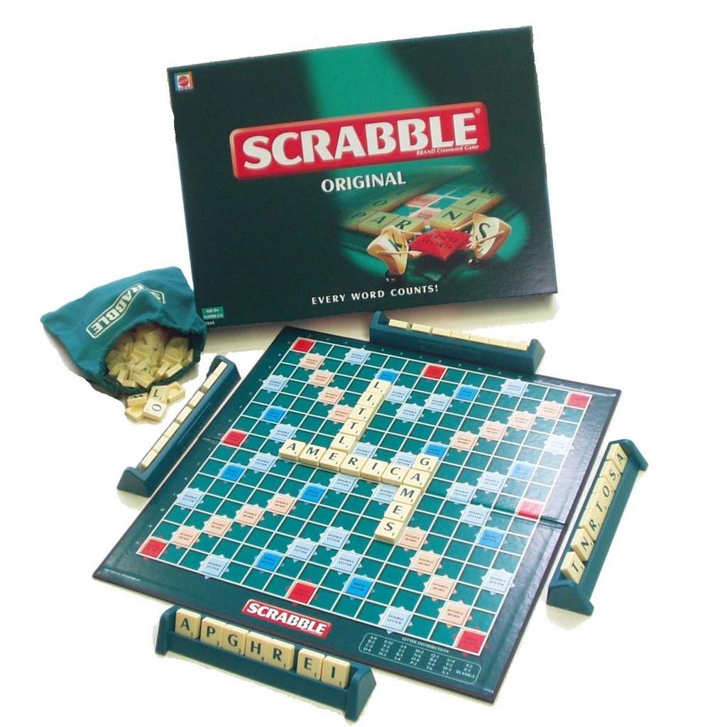 NOVELTY GAME – SCRABBLE ORIGINAL – 1CT - NOV46 - [MSRP $15]  