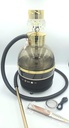 SABA – HOOKAH SET – MUSIC BASE W/ BLUETOOTH SPEAKER & LED – BLACK OR WHITE 1CT – MB100 - [MSRP: $170-$200]
