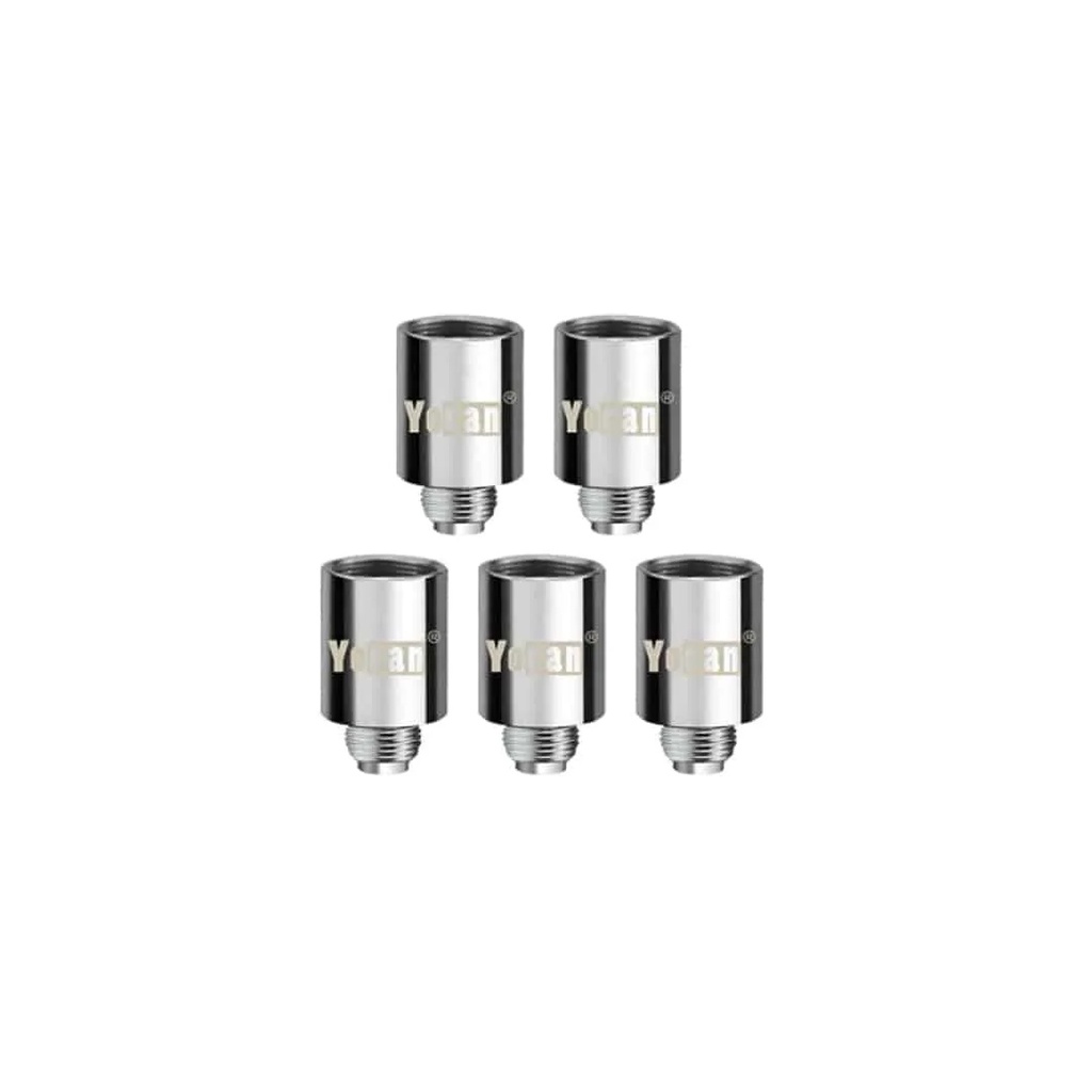 YOCAN - EVOLVE PLUS XL XTAL COILS – HEMP VAPORIZERS ACCESSORIES – 5CT – YOCAN - 117556 – [MSRP: $7 EACH]
