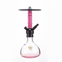 SABA – HOOKAH – 15" FLUTED CRYSTAL – ASSORTED COLORS – 1CT – SB-DX20 [MSRP: $69]