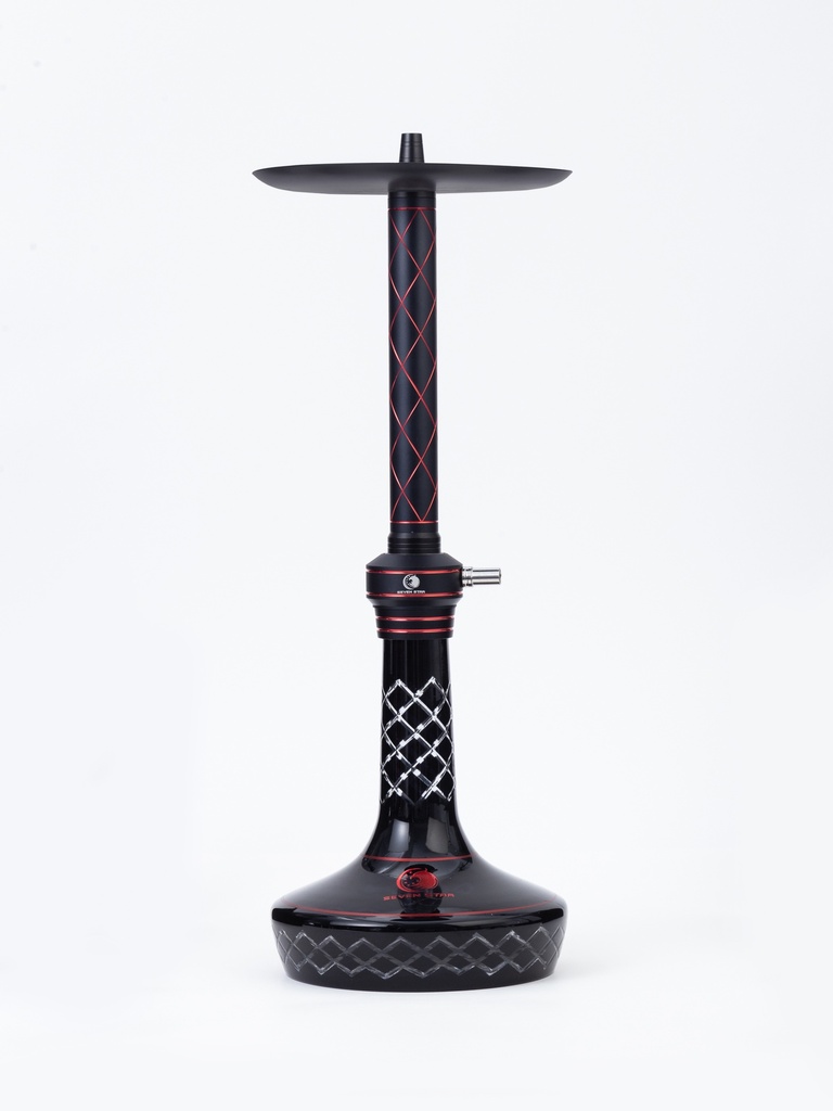 SABA – HOOKAH – 30" LARGE TWIST TOWER – TINTED DIAMOND CRYSTAL – ASSORTED COLORS – 1CT – SB-DL3 [MSRP: $162.50]