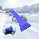 ICE BREAKER – ICE SCRAPER – 7" COMPACT DUAL-EDGE WITH RIDGES – ASSORTED COLORS – 1CT – GST14 [MSRP: $1.50]