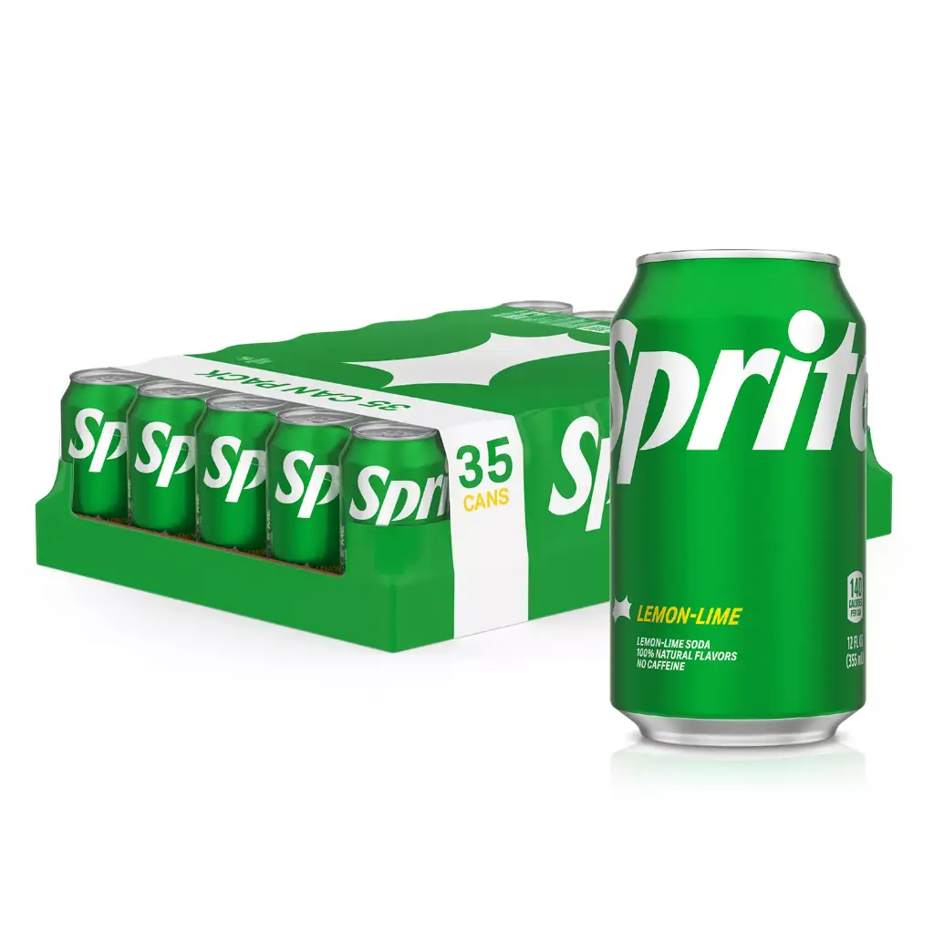 SPRITE LEMON LIME SODA CANS, DRINK 12 OZ (35PK)