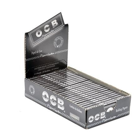 OCB – ROLLING PAPERS – PREMIUM – 24CT DISPLAY – [MSRP: $4.50 EACH]