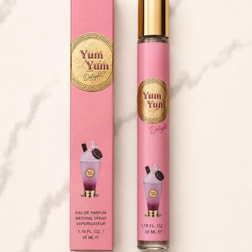 YUM YUM – PARFUM & COLOGNE – EAU DE PARFUM VAPORISATEUR NATURAL SPRAY FOR WOMEN – 35ML 1.18 FL OZ – 24CT – [MSRP: $9 EACH]