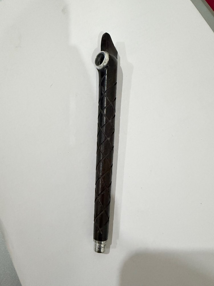 DOKHA PIPE – BALUSTER – HAND-TURNED WALNUT – WITH BRASS TIP – 1CT – DKH-BAL-W-002 – [MSRP: $9.99]