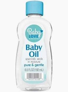 BABY LOVE – BABY OIL – 6.5OZ – 12CT – [MSRP: $1.99 EACH]