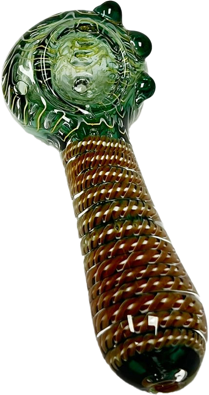 GLASS HAND PIPE – GLASS ACCESSORIES – 4-INCH SPOON – HEAVYWEIGHT 100G – 2CT – 03892 – [MSRP: $8 EACH]