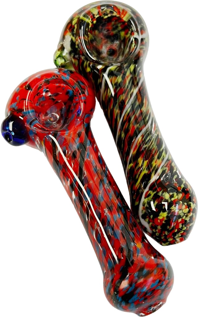 GLASS HAND PIPE – GLASS ACCESSORIES – 4-INCH SPOON – 80G WEIGHT – 2CT – 03894 – [MSRP: $6 EACH]