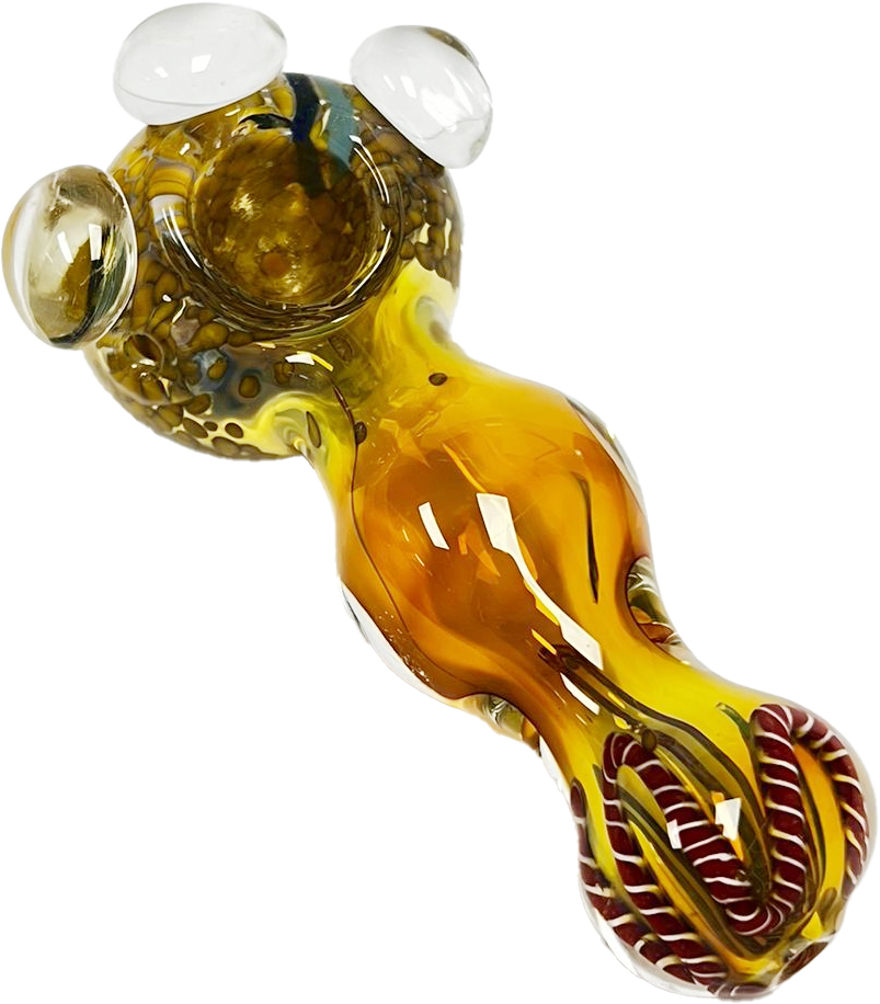 3-MUSK – GLASS HAND PIPE – GLASS ACCESSORIES – 4-INCH HEAVYWEIGHT 150G – 2CT – 2X-GL-05768 – [MSRP: $10 EACH]