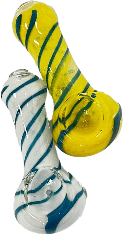 COLOR PULL – GLASS HAND PIPE – GLASS ACCESSORIES – 2.5-INCH SMALL 30G – 2CT – 2X-GL-05808 – [MSRP: $2.50 EACH]