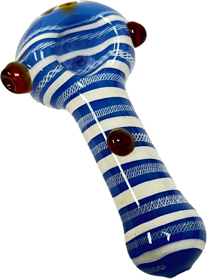 SPIN WIGWAG – GLASS HAND PIPE – 4-INCH 80G WEIGHT – 2CT – 2X-GL-05790 – [MSRP: $9.50 EACH]