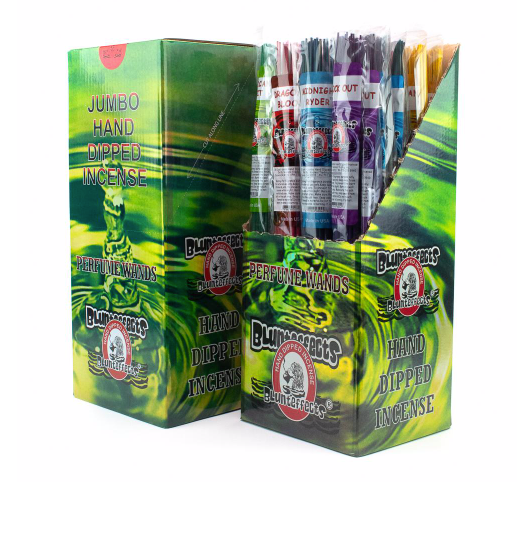 BLUNT EFFECTS – INCENSE – HAND-DIPPED INCENSE STICKS – 19" – ASSORTED SCENTS – 30CT – 24 PACK DISPLAY – [MSRP: $9.50 EACH]