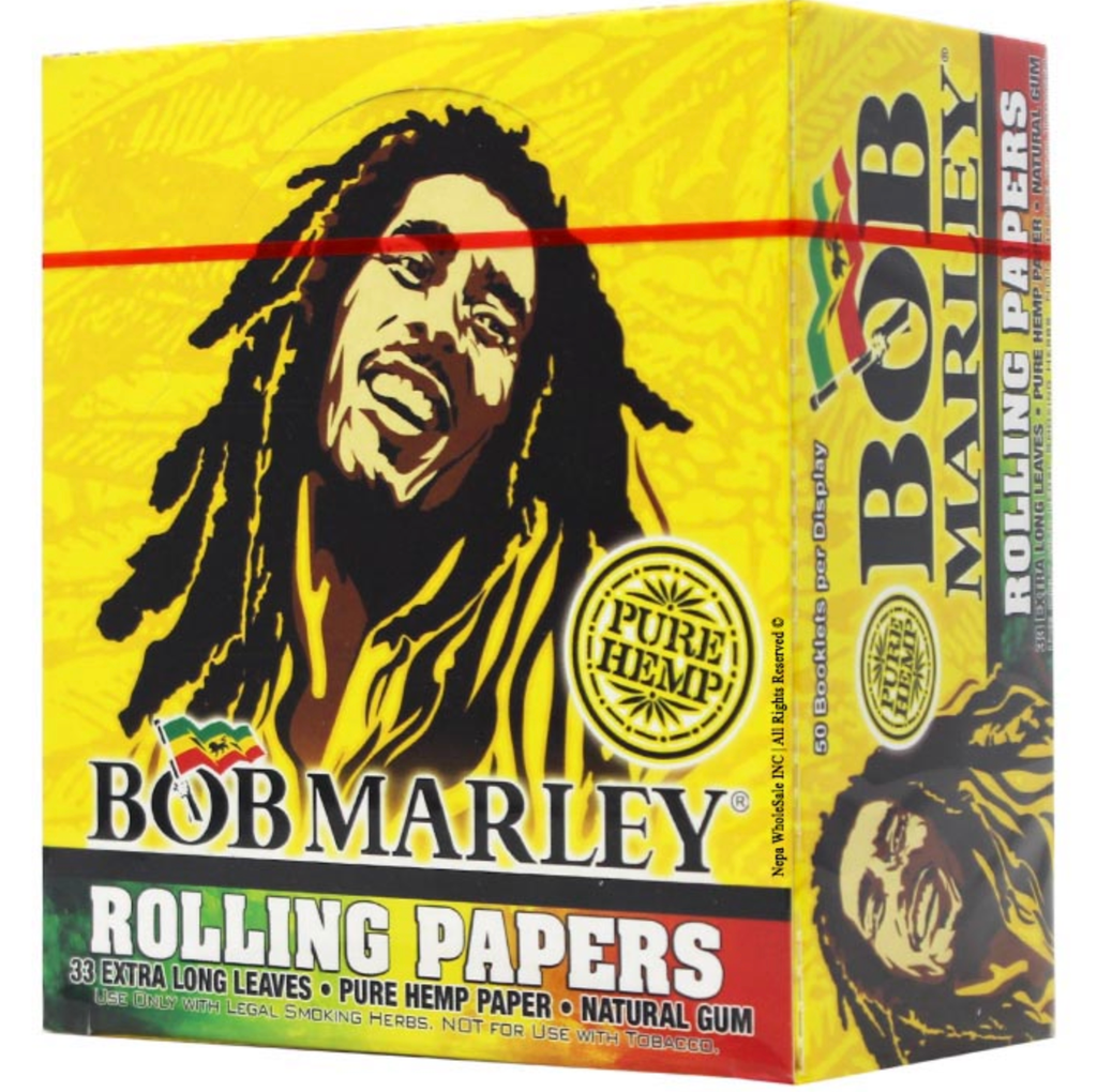 BOB MARLEY ROLLING PAPERS KING SIZE- 50 BOOKLET DISPLAY