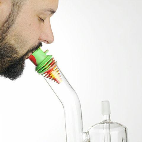 UNIVERSAL BONG MOUTHPIECE ADAPTER – SILICON ACCESSORIES – MULTI-COLOR – 1CT – SL158 – [MSRP: $8.75]