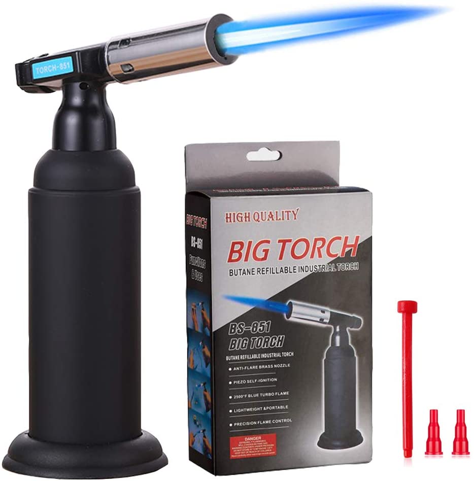 DAB – TORCH LIGHTERS – MEGA SIZE ADJUSTABLE FLAME – 1CT – B191 – [MSRP: $40]