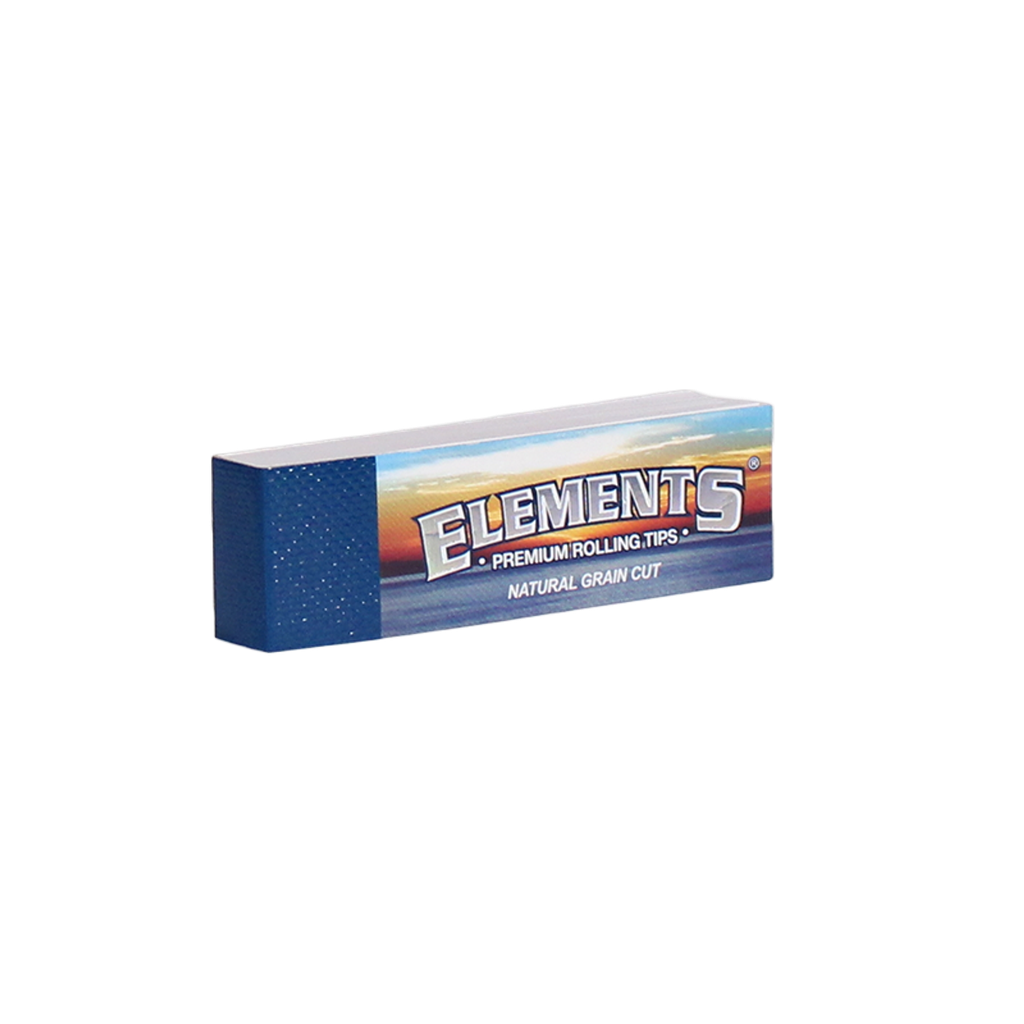 ELEMENTS – TIPS & FILTERS – PREMIUM ROLLING TIPS – NATURAL GRAIN – 50CT DSPL – [MSRP: $1]
