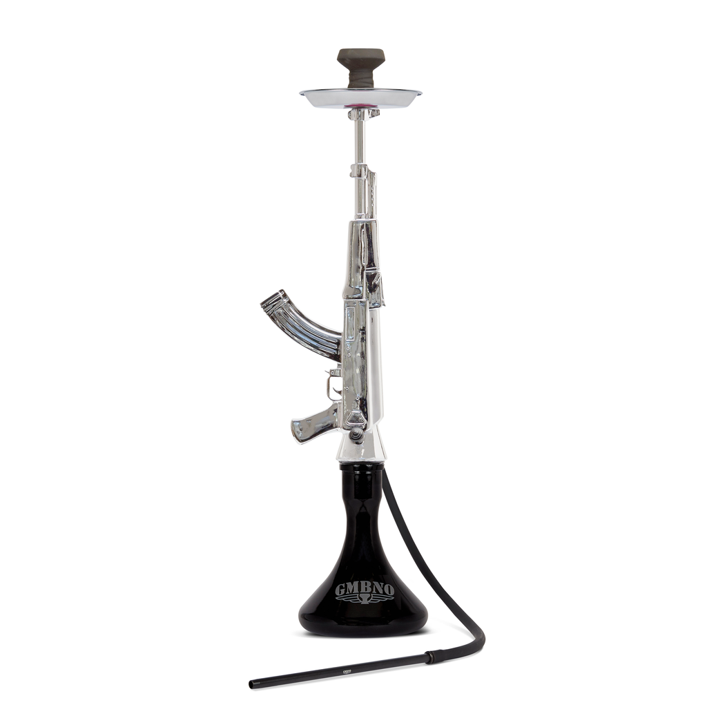 AK-47 – HOOKAH – 33" LARGE REPLICA – SINGLE HOSE – TACTICAL STYLE – ASSORTED COLORS – 1CT – [MSRP: $150]