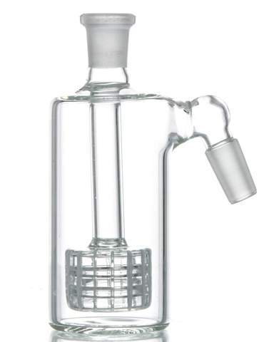 GLASS – ASH CATCHER – GLASS ACCESSORIES – 45° MATRIX PERC – VARIOUS SIZES – 1CT – [MSRP: $22.50]