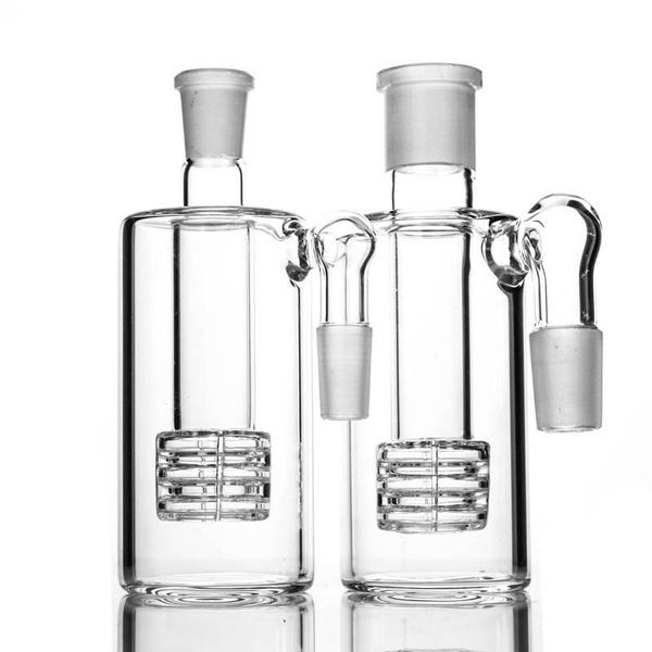 GLASS – ASH CATCHER – GLASS ACCESSORIES – 90° MATRIX PERC – VARIOUS SIZES – 1CT – [MSRP: $22.50]