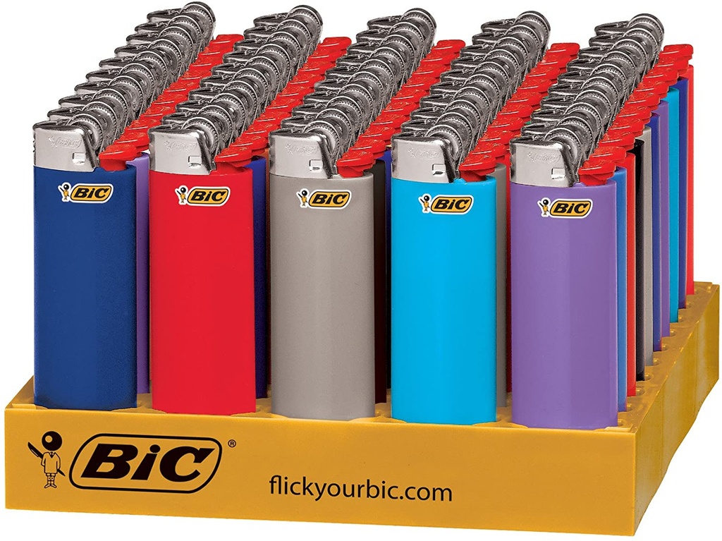 BIC – LIGHTERS – MINI REGULAR – 50CT DISPLAY – [MSRP: $2 EACH]