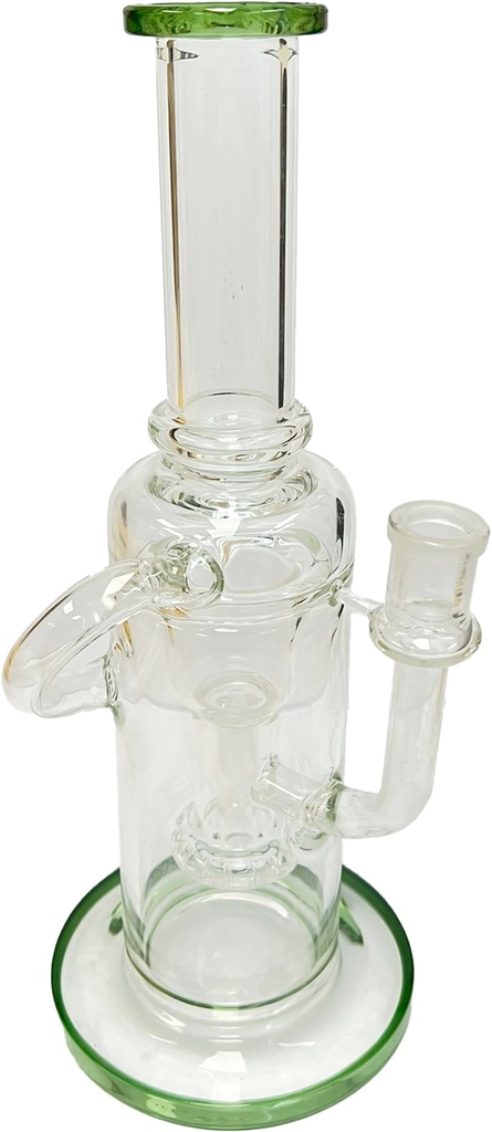 RECYCLER – GLASS WATER PIPE – 11-INCH – 1CT – GB0320 – [MSRP: $62.50]