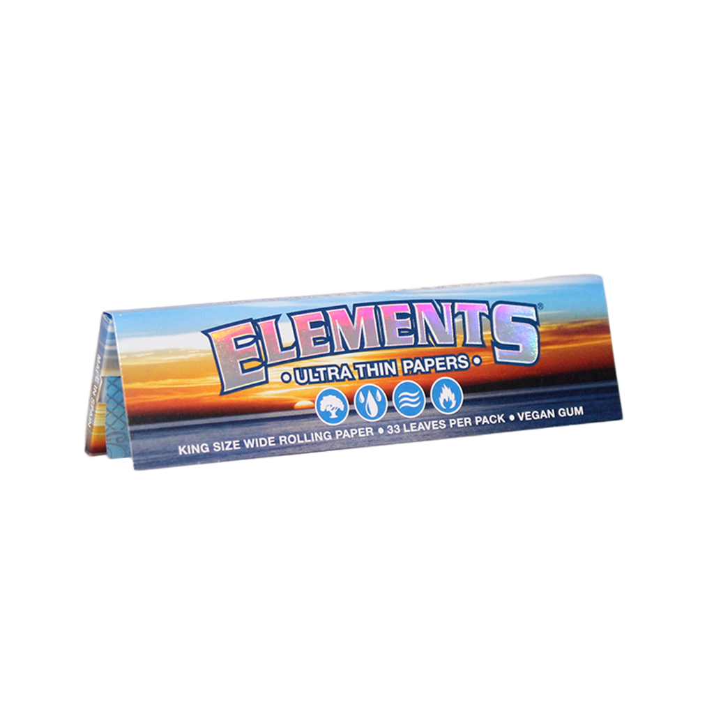 ELEMENTS – ROLLING PAPERS – RICE PAPER – VARIOUS SIZES & STYLES – [MSRP: $1-$6.50 EACH]
