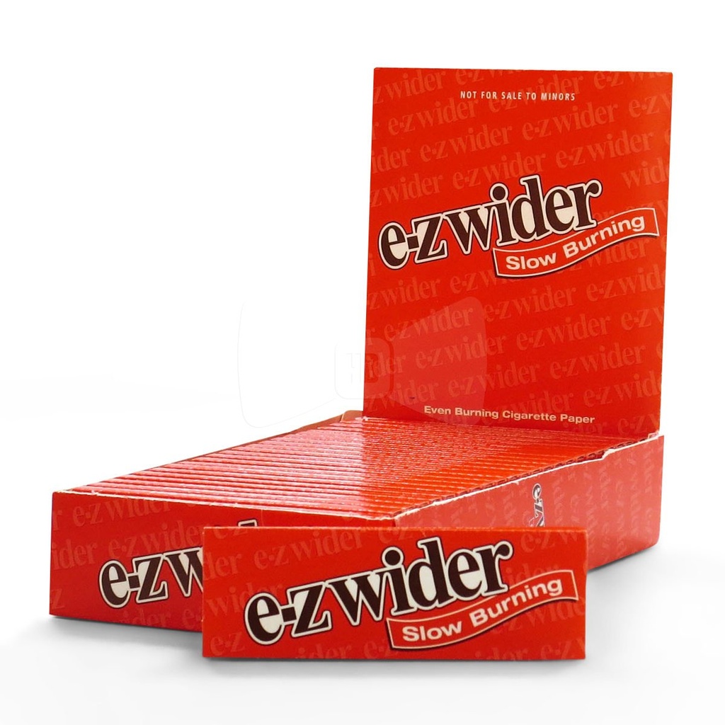 E-Z WIDER – ROLLING PAPERS – VARIOUS SIZES & STYLES – 24CT DSPL – [MSRP: $4.50-$5 EACH]
