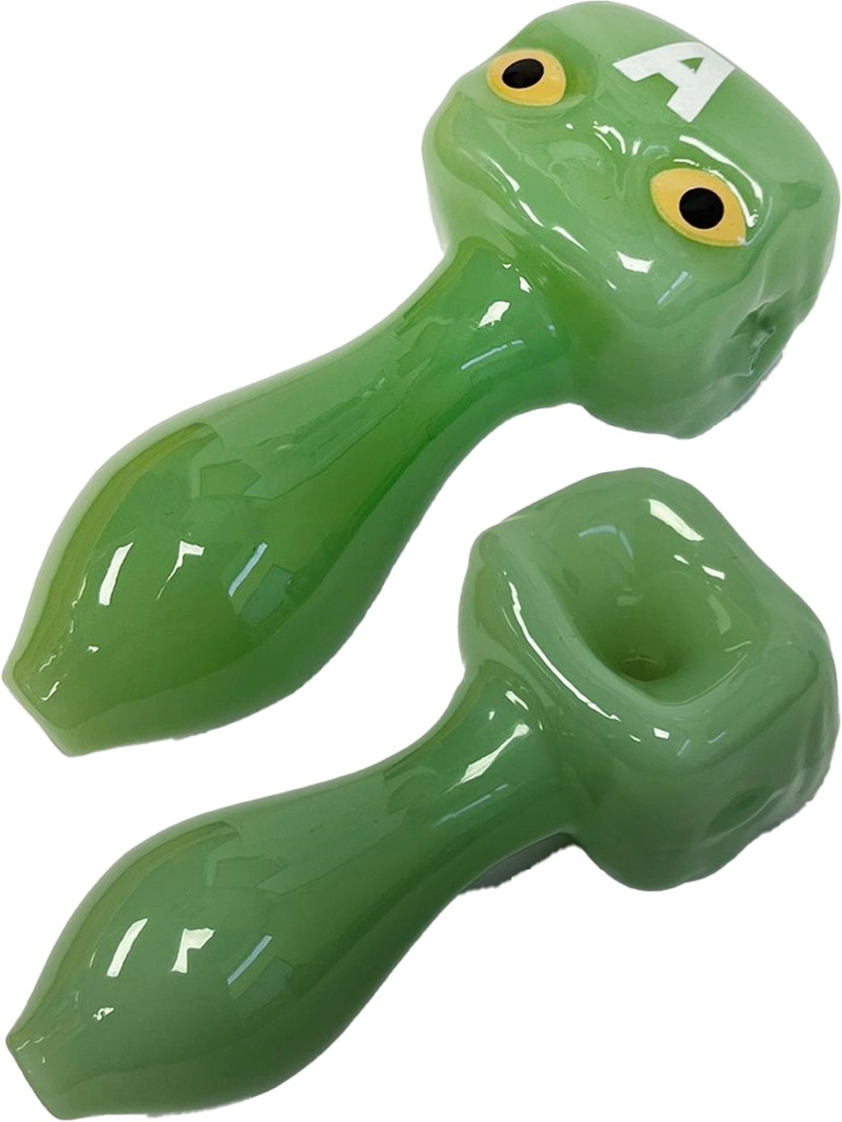 C-AMERICA – GLASS HAND PIPE – GLASS ACCESSORIES – 5-INCH – 1CT – GHP105 – [MSRP: $17.50]