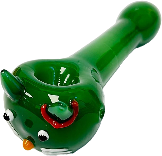 CAT – GLASS HAND PIPE – GLASS ACCESSORIES – 5-INCH – 1CT – GHP107 – [MSRP: $17.50]