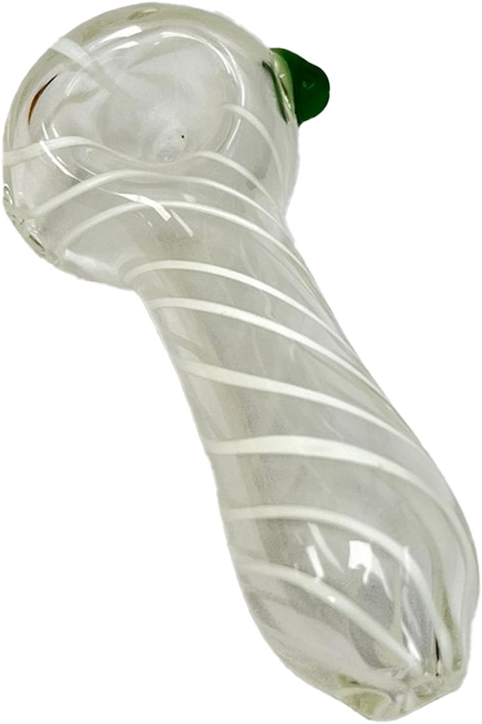 GLASS SPOON PIPE – GLASS ACCESSORIES – 3.75-INCH (9.5CM) – 1CT – GB058 – [MSRP: $12]
