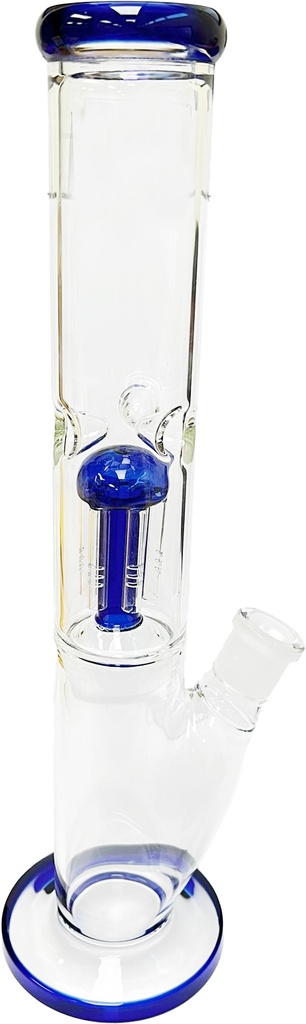 CLEAR STRAIGHT TUBE – GLASS WATER PIPE – 14-INCH – 1CT – GB0214 – [MSRP: $57.50]