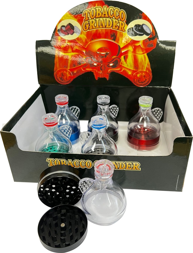 FUNNEL – GRINDERS – 3-PIECE – 52MM – 6CT DISPLAY – GR75 – [MSRP: $10.50 EACH]