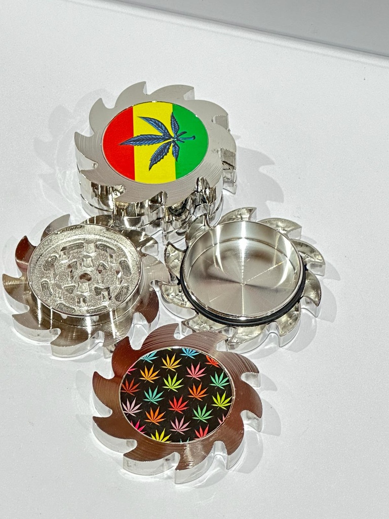 HOT SKULL – GRINDERS – 3-PIECE – 55MM – 12CT DISPLAY – GR12 – [MSRP: $10.50 EACH]