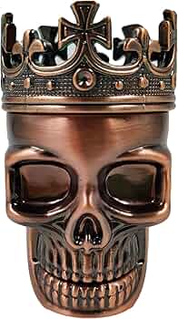 SKULL COLORS – GRINDERS – 4-PIECE – 52MM – 12CT DISPLAY – GR80 – [MSRP: $12 EACH]