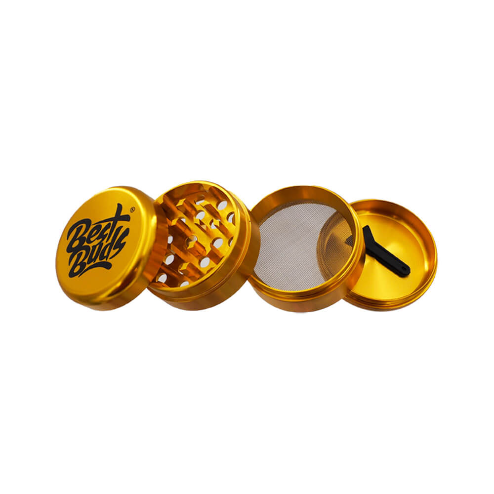 TOKES BUDDY 2024 – GRINDERS – 4-PIECE – 60MM – 6CT DISPLAY – GR62 – [MSRP: $21 EACH]