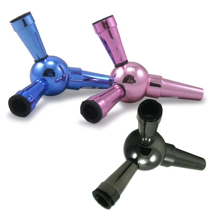 HOOKAH – HOSE ADAPTOR – SPLITTER 1 TO 2 – HOOKAH ACCESSORIES – VARIOUS COLORS – 1CT – B231 – [MSRP: $16.50]