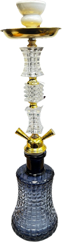 LOLA – HOOKAH – LARGE SERIES – DOUBLE HOSE – 1CT – ZC55 – [MSRP: $44]