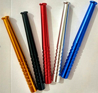 ONE HITTER – METAL PIPES – LONG BASEBALL BAT DESIGN – 100CT DISPLAY – B20 – [MSRP: $2 EACH]