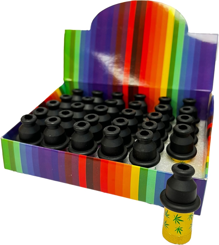 SNEAK-A-TOKE – SMOKING ACCESSORIES – PLAIN WITH RUBBER MOUTHPIECE – 30CT DISPLAY – B17 – [MSRP: $2.50 EACH]