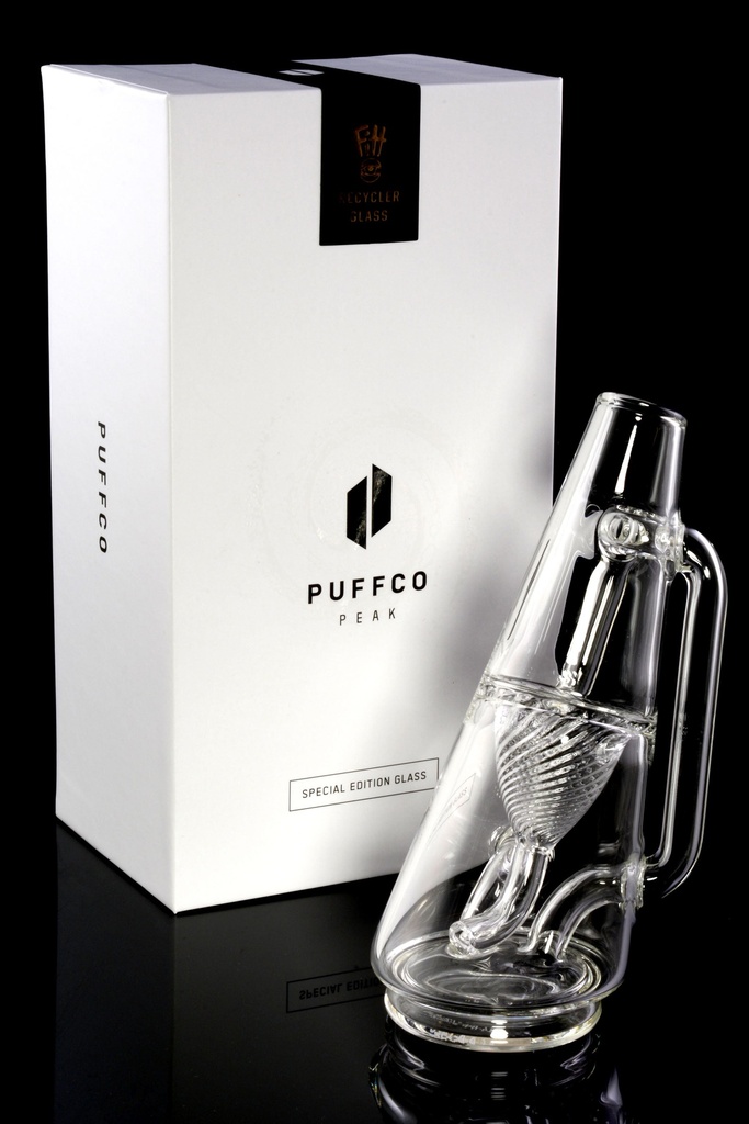 PUFFCO – PEAK RYAN FITT RECYCLER GLASS – HEMP VAPORIZERS ACCESSORIES – SPECIAL EDITION – 1CT – PUFFCO-RYANFITT – [MSRP: $250]
