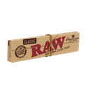 RAW – ROLLING PAPERS – CLASSIC CONNOISSEUR WITH TIPS – KING SIZE – 24CT DSPL – [MSRP: $3.50 EACH]
