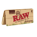 RAW – ROLLING PAPERS – ORGANIC HEMP ARTESANO – KING SIZE SLIM – 15CT DSPL – [MSRP: $6 EACH]