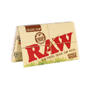 RAW – ROLLING PAPERS – ORGANIC HEMP – SINGLE WIDE – 50CT DSPL – [MSRP: $1.50 EACH]