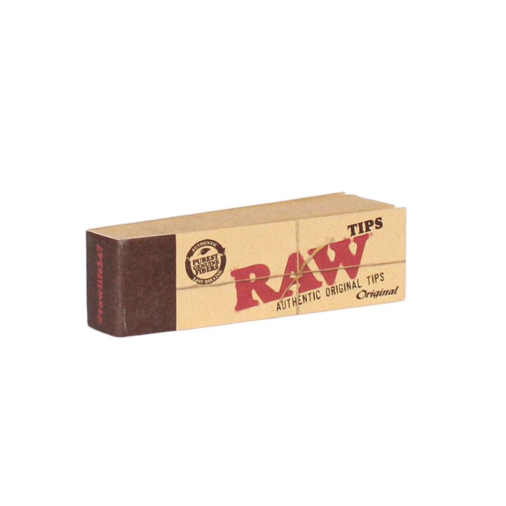 RAW – TIPS & FILTERS – ORIGINAL NATURAL TIPS – 50CT DSPL – [MSRP: $1 EACH]