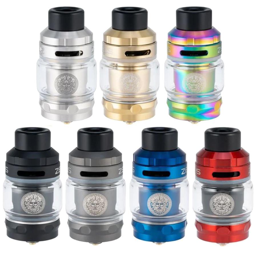GEEKVAPE – VAPE TANKS – Z ZEUS SUB-OHM TANK – 5.5ML – VARIOUS COLORS – 1CT – [MSRP: $50]