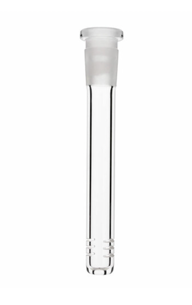 GLASS – DOWNSTEM – GLASS ACCESSORIES – CLEAR GLASS – VARIOUS SIZES – 14MM TO 18MM – 1CT – GA57 – [MSRP: $5]