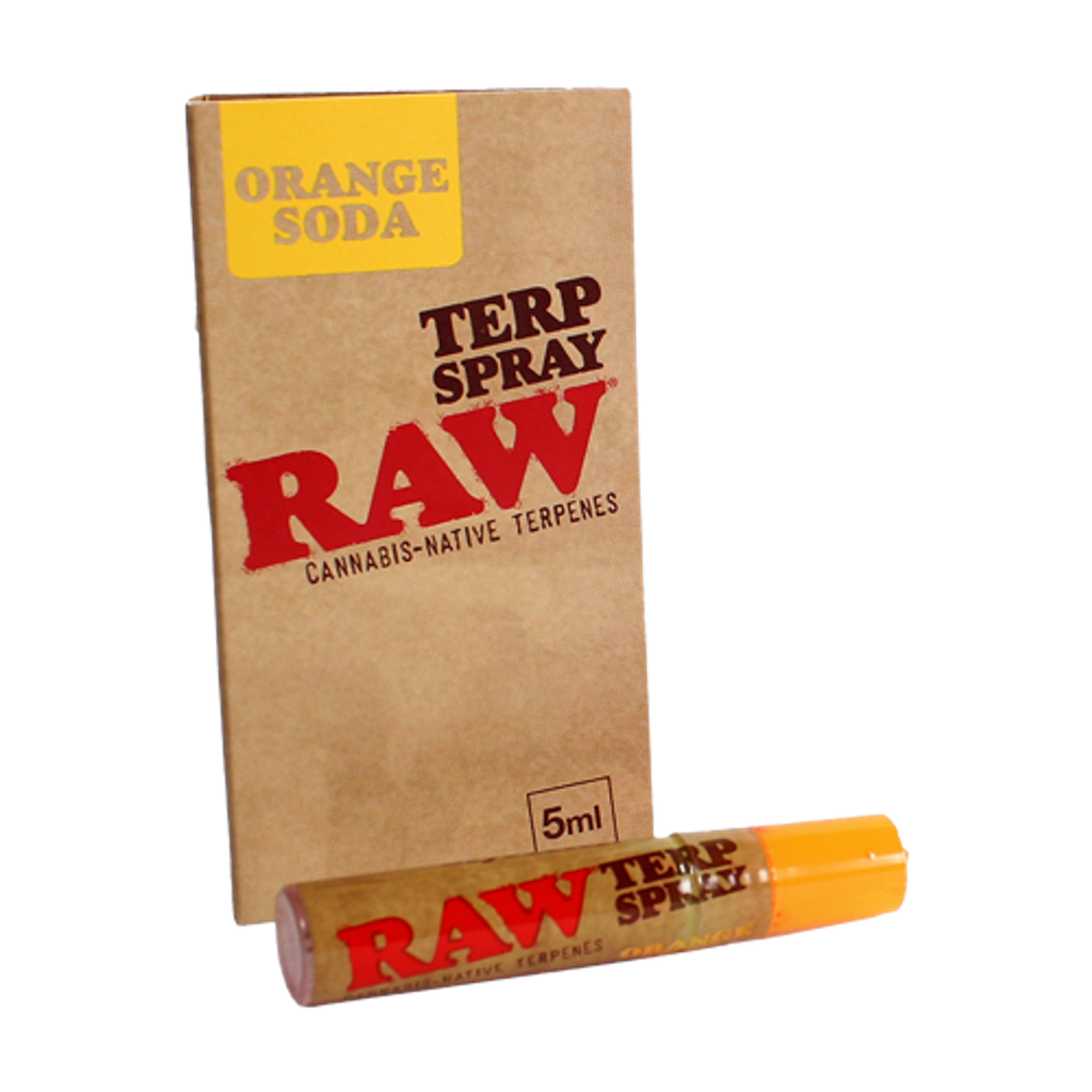 RAW – TERPENE SPRAY – ASSORTED FLAVORS – 5ML – 6CT DSPL – [MSRP: $16 EACH]