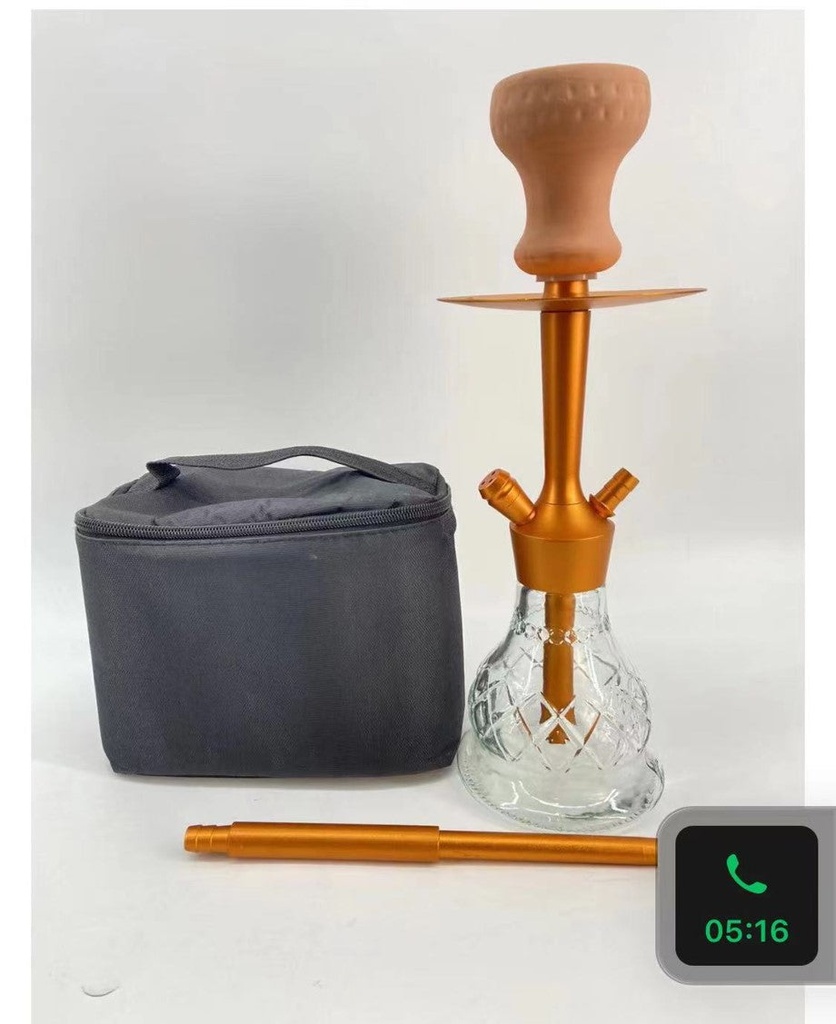 SABA – HOOKAH – SMALL SERIES – CARRYING BAG INCLUDED – 1CT – DSB4 – [MSRP: $50]