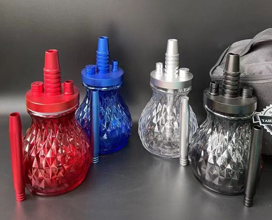 SABA – HOOKAH – SMALL SERIES – CARRYING BAG INCLUDED – VARIOUS COLORS – 1CT – DSB6 – [MSRP: $50]